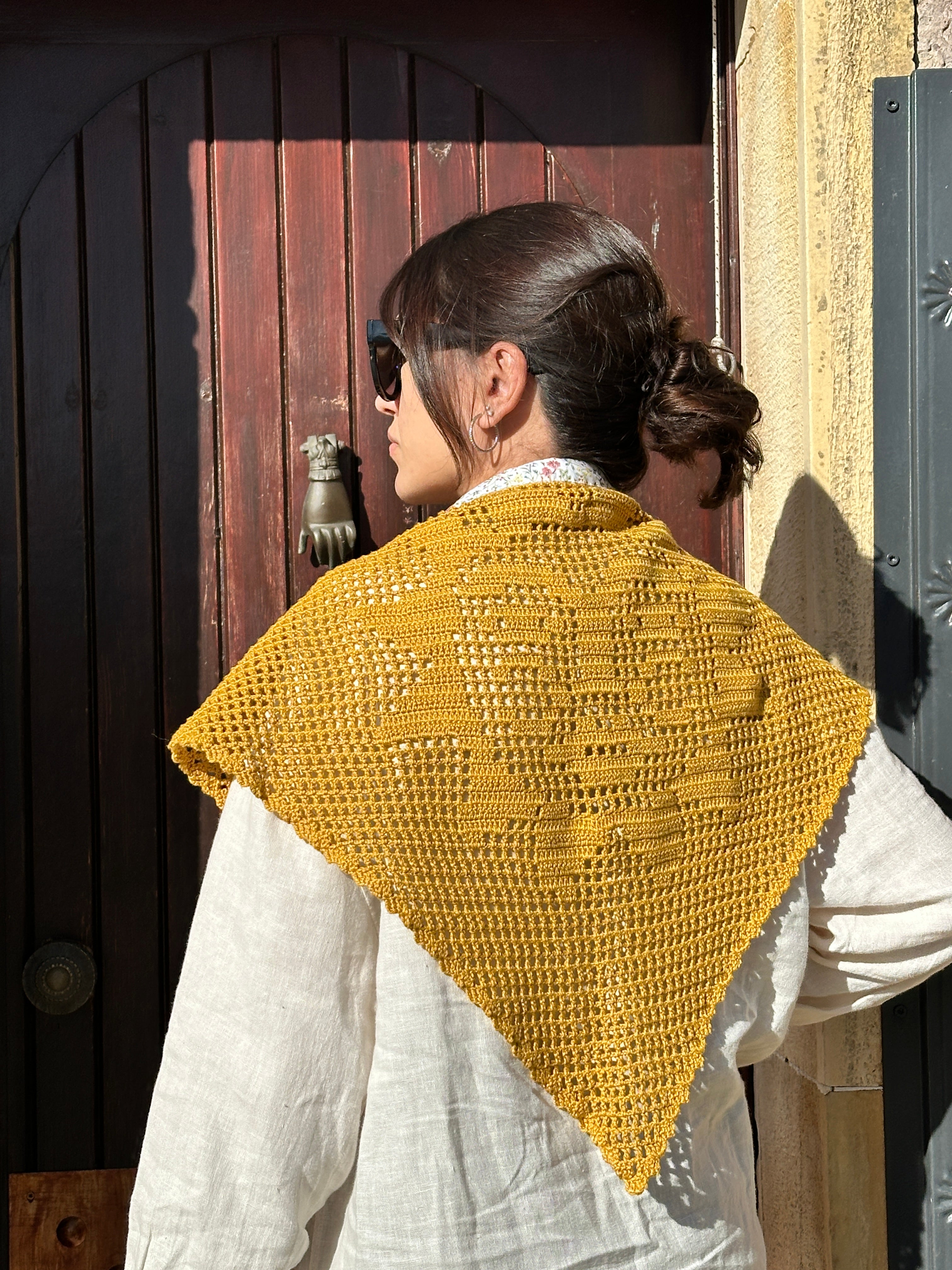Golden Hour Shawl