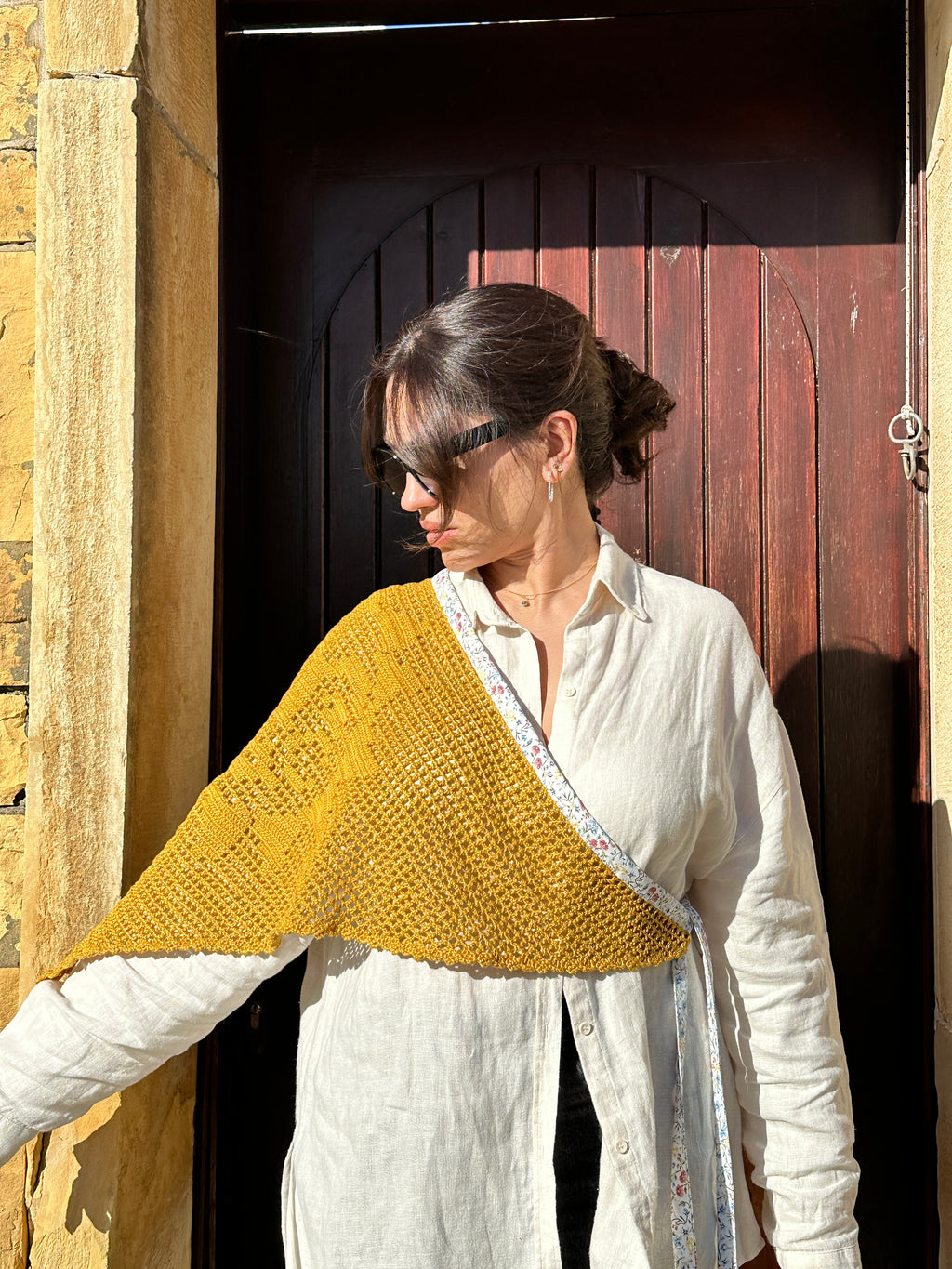 Golden Hour Shawl