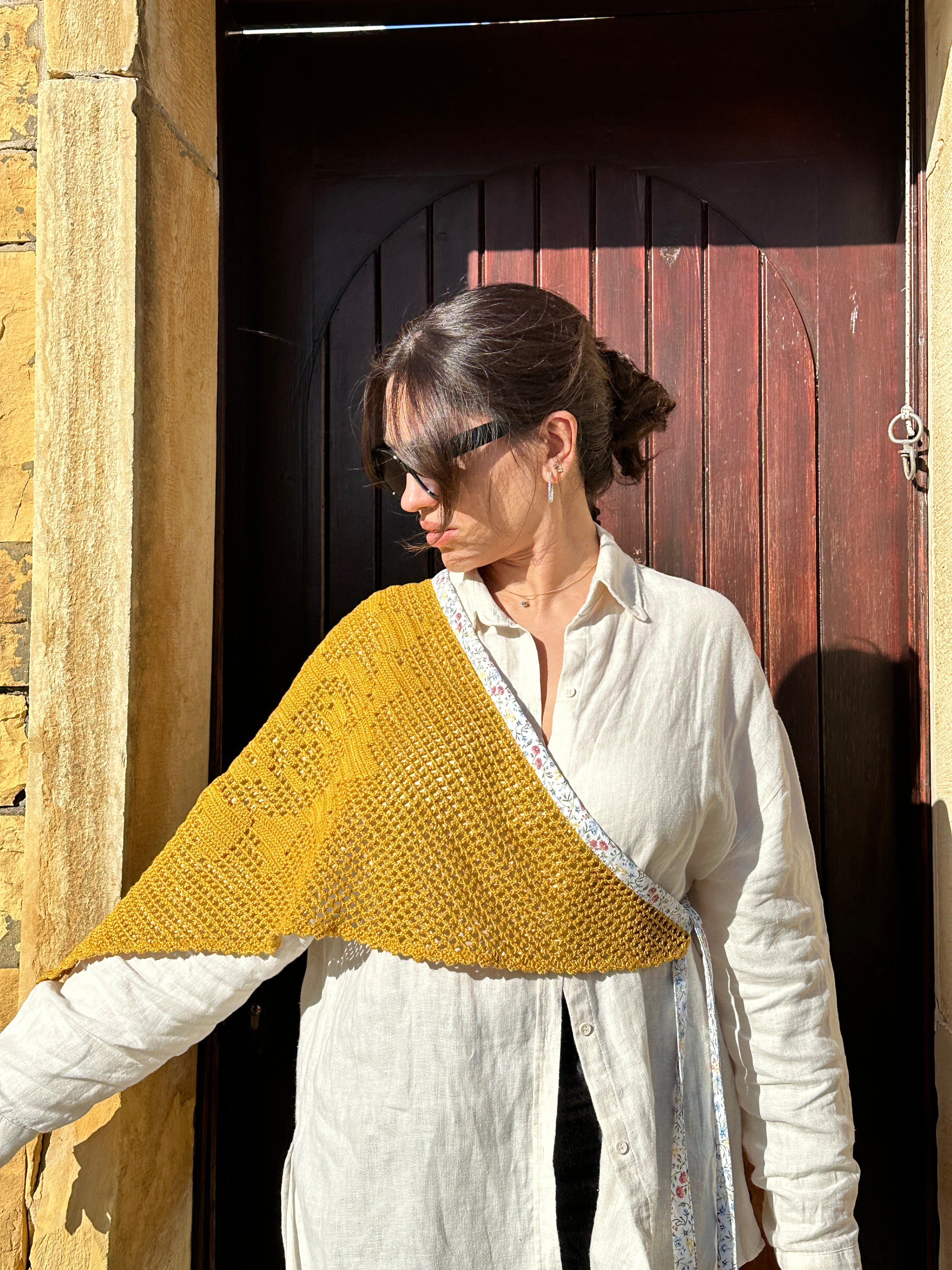 Golden Hour Shawl
